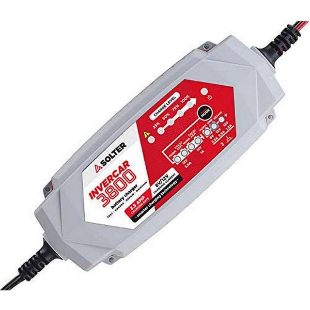 Billede af Batterioplader Solter Invercar 3800 6-12 V